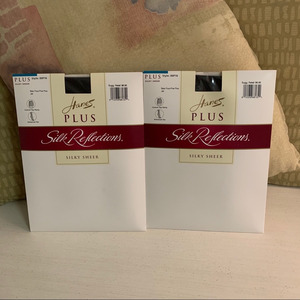 SILK REFLECTIONS - Hanes - SILKY SHEER - Set of 2